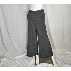 Mittoshop Charcoal Ribbed Long Sweat Bell Bottom Pants